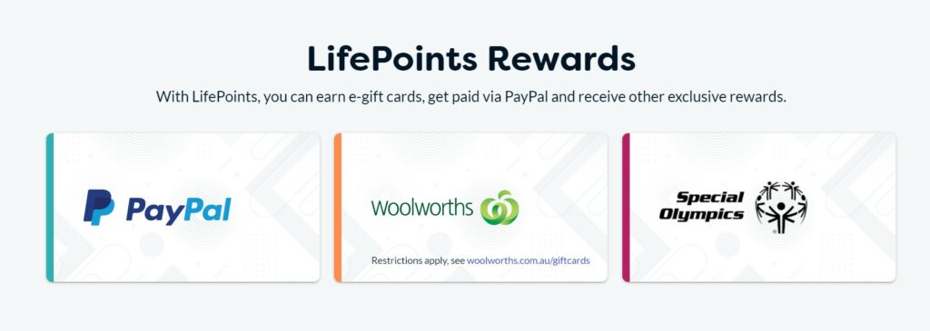 Take surveys earn points and collect rewards LifePoint App