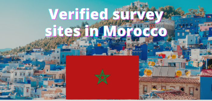 🔥 9 Verified Survey Sites for Morocco (legit and safe)