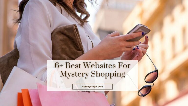 6+ Best Websites for Mystery Shopping